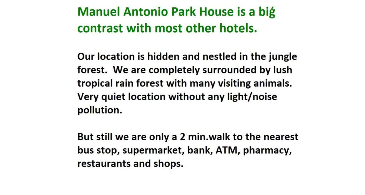 Hotel Manuel Antonio Park House - Adults Only Zewnętrze zdjęcie
